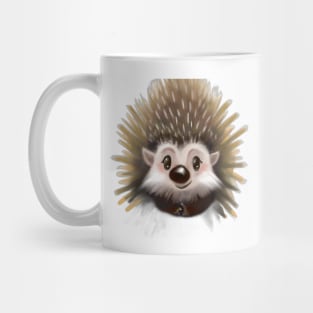 Cute Porcupine Drawing Mug